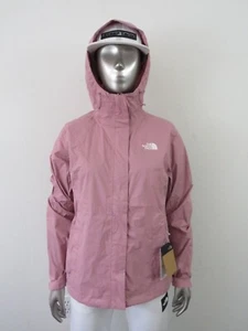 NWT Womens The North Face Venture 2 Waterproof Dryvent Hooded Rain Jacket Mauve - Picture 1 of 15