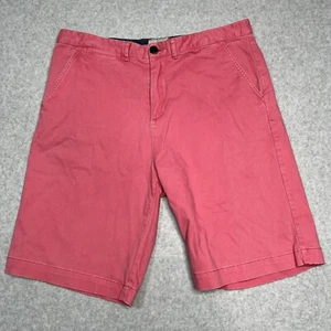 Jachs Shorts Herren 34 flach vorne Baumwolle Elasthan Knopf rosa - Bild 1 von 8