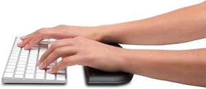 Kensington ErgoSoft Wrist Rest for Slim, Compact Keyboards, Black (K52801WW), 3. - Picture 1 of 3