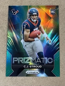 2023 PANINI PRIZM PRIZMATIC GREEN #6 C.J. STROUD RC - Picture 1 of 2