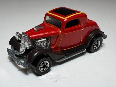 Coche Ford cupé Hot Rod Hi-Rakers Hot Rod 1979 Hot Wheels Blackwall 1934 3 ventanas vintage Foto 1 de 4