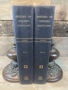 History of Western Maryland 2 Vols 1968 Scharf Frederick Montgomery Allegany - Bild 1 von 17