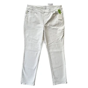 NWT Westbound Park Ave Fit Mid-Rise Straight-Leg Pull-On Jeans Women's 16 36X30 - Picture 1 of 8