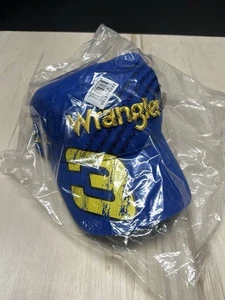 Gorra Wrangler Dale Earnhardt Jr. con correa azul #3 Nascar Chase auténtica - Imagen 1 de 6