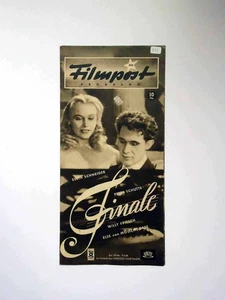 Finale - Margarete Haagen - Filmpost Programm - FP ungelocht (4/24) - Picture 1 of 1
