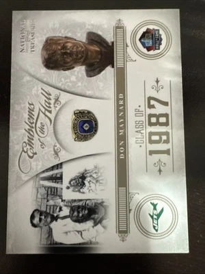 2012 Panini National Treasures #24 Don Maynard Emblems of the Hall /99 - Image 1 of 2