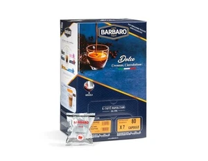 80 CAPSULE Caffè Barbaro compatibili con Illy®* Iperespresso®* miscela NERA - Foto 1 di 3