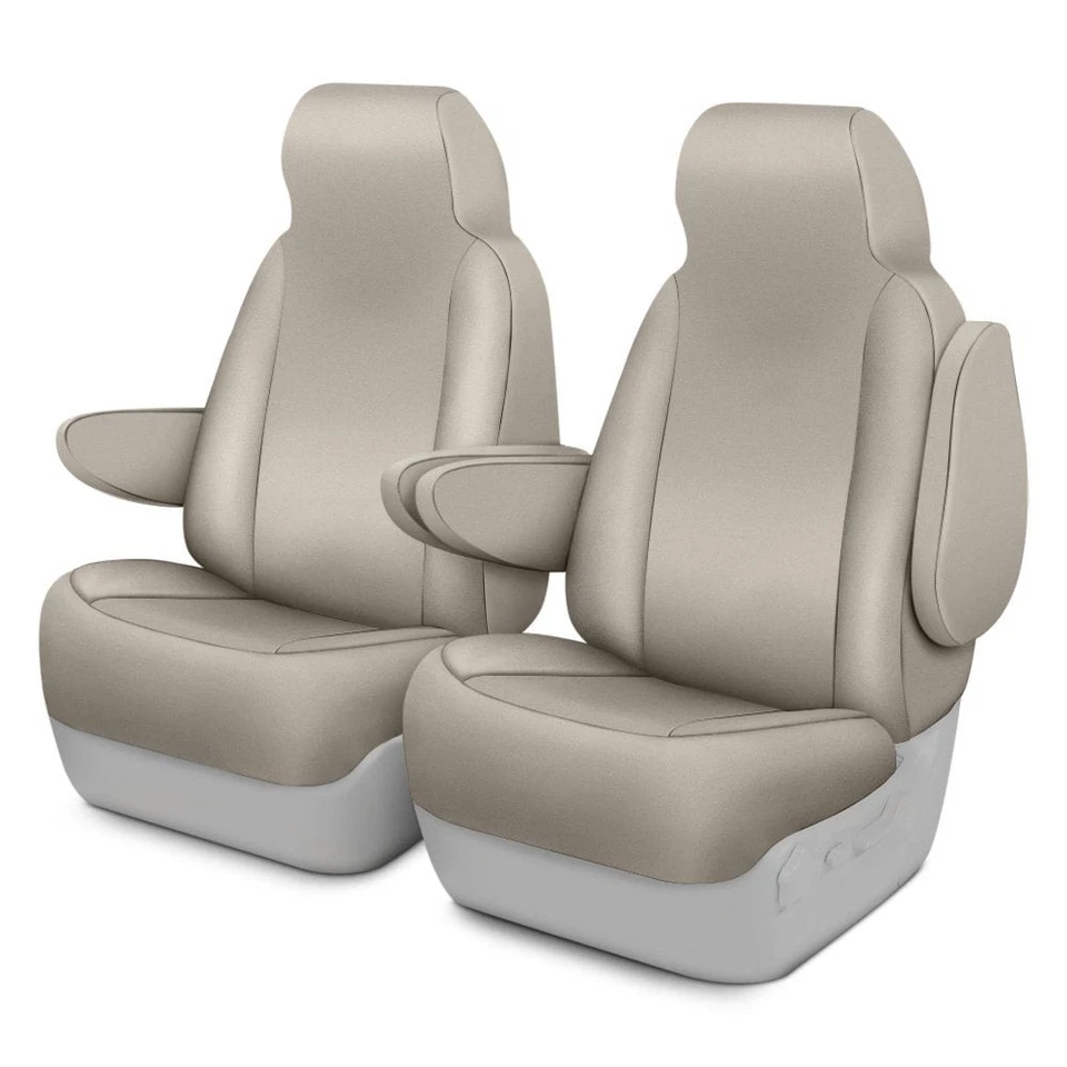 For Kia Rio 2003-2004 Saddleman 049393-09 Canvas 1st Row Tan Custom Seat Covers - Image 1 of 4