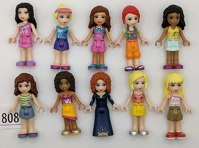 10 Lego Amigos Princesa Minifigura Mérida Navidad Medias Rellenos Niñas 808 Foto 1 de 4