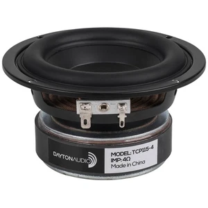 TCP115-4 4" Treated Paper Cone Midbass Woofer 4 Ohm - Picture 1 of 3