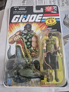 Gi Joe Cobra Reptile Trainer Croc Master Mosc sigillato. - Foto 1 di 8