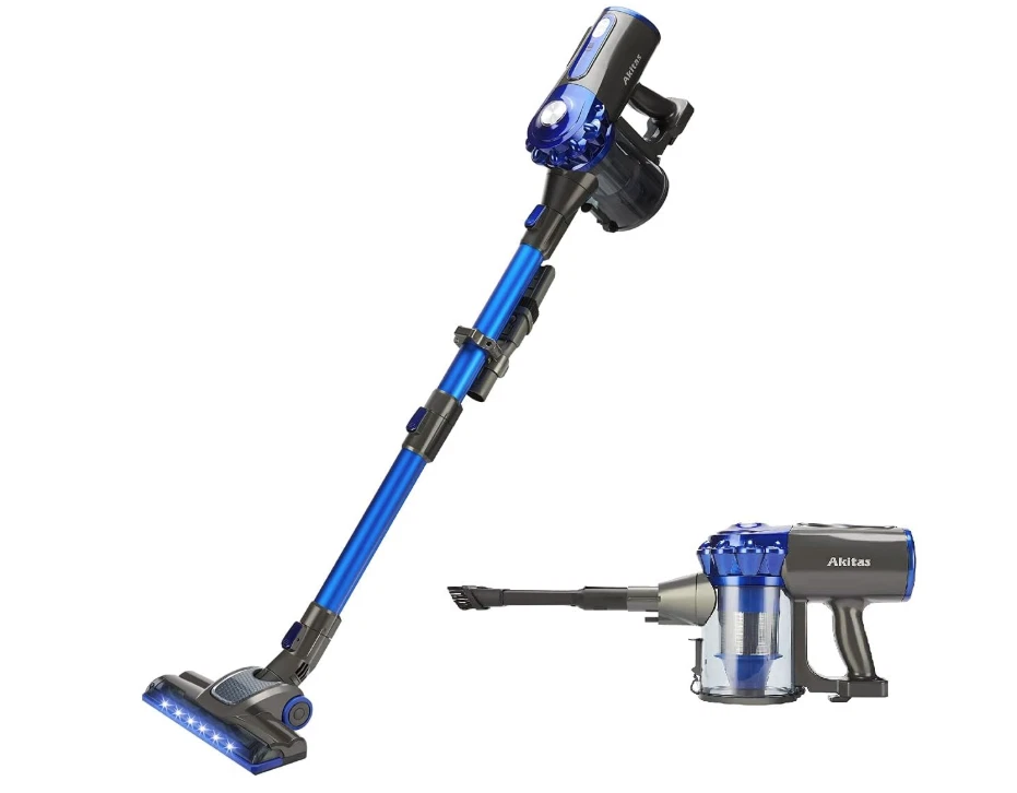 Akitas Cordless Vacuum Cleaner Upright Handheld Stick Lightweight Rechargeable - Image 1 of 4