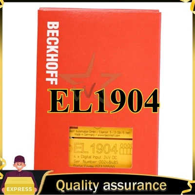 EL1904 Beckhoff EtherCAT Terminal, 4-channel Digital Input, 24V PLC Moudule Fast - Image 1 of 2