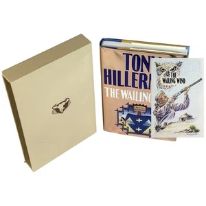 Tony Hillerman / Wailing Wind with Original Illustration Signed 1st Edition 2002 - Imagen 1 de 5