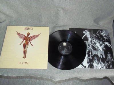 Nirvana -In Utero - 12" Vinyl Album - first press 1993 Made in Holland Geffen - Bild 1 von 4