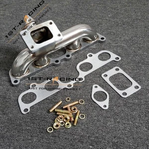 T3 Flange Turbo Exhaust Manifold For Toyota Tacoma T100 4Runner 2.7L 2RZFE 3RZFE - Picture 1 of 6