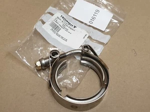 Abrazadera de escape Triumph Rocket 3 44,5 mm T2202454 genuina NUEVA - Imagen 1 de 7