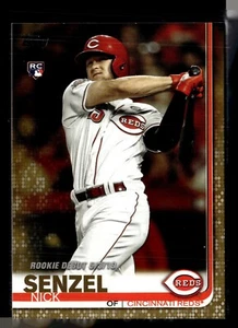 2019 TOPPS GOLD /2019 ROOKIE DEBUT NICK SENZEL REDS - Picture 1 of 1