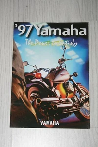 Yamaha Germany Sales range brochure 1997 YZF750R SZR660TZ250 TRX850 XJR1200 - Picture 1 of 7