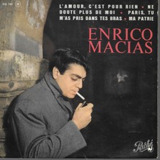 Enrico Macias L'Amour, C'Est Pour Rien French 45 7" EP
