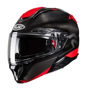 HJC RPHA 91 Noela MC1 Carbon Modular Motorcycle Motorbike Helmet Red - Picture 1 of 3
