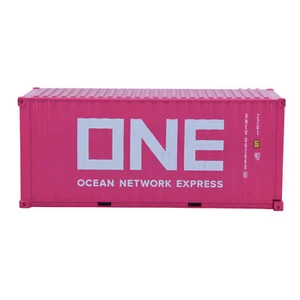 1:50 ONE 20GP Metal Shipping Container Model Toy Home Office Decor Gift - Picture 1 of 10