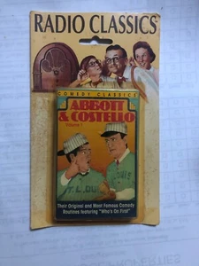 Abbott & Costello "Who's On First" & " Lou Gets A Job Cassette Comedy - Picture 1 of 3