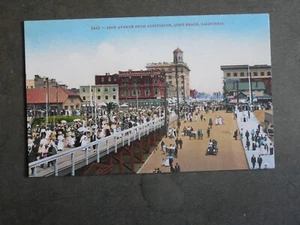 Cartolina I48525 Long Beach, CA Pine Avenue c-1907-1915 - Foto 1 di 2