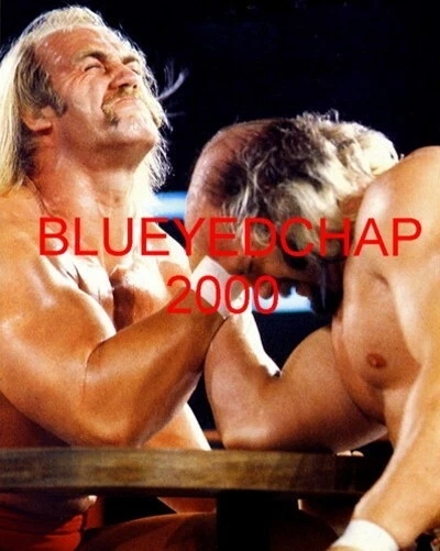 HULK HOGAN & JESSE VENTURA WRESTLER 8 X 10 WRESTLING PHOTO WWF WCW - Image 1 of 1