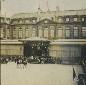 Ernesta Stern. Ankunft von Ras Tafari im Elysée. Haïlé Selassié. 1923-24. 8 ph. - Bild 1 von 5