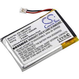 Batterie pour Garmin 361-00097-00 Fenix 5 Approach S60 Forerunner 935 GPS 230mAh - Photo 1 sur 4