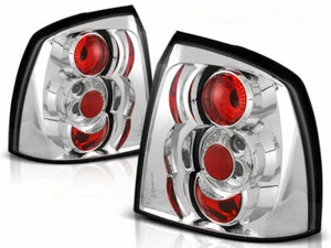 CLEAR REAR TAIL LIGHTS LAMPS FOR VAUXHALL ASTRA G 3 AND 5 DOOR HATCHBACK 98-05 - Picture 1 of 1