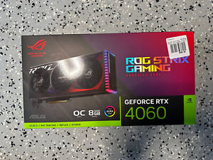 ASUS ROG STRIX GeForce RTX 4060 8GB GDDR6 Graphics Card - ROG-STRIX-RTX4060-O8