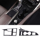 Wood Grain Inner Gear Shift Box Panel Cover Trim For Lexus RX350 450h 2020-2022