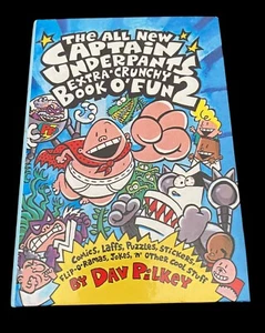 Extra-Crunchy Book O' Fun 2 by Dav Pilkey (2002, Library Binding) - Picture 1 of 21