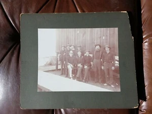 Antico 1800? Foto cartolina gabinetto reggimento esercito americano storia militare carta Eph - Foto 1 di 4