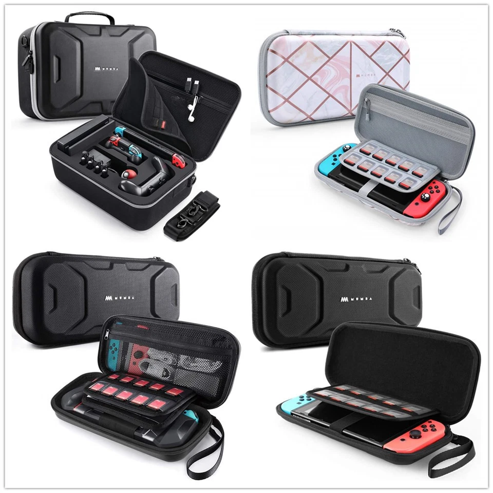 Mumba Carrying Case For Nintendo Switch & Switch OLED Portable Handbag Pouch Box - Image 1 of 4