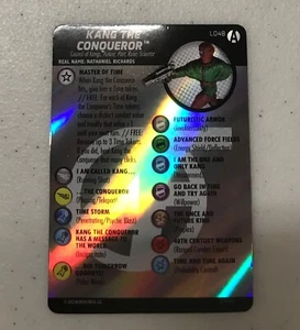 TARJETA LEGACY KANG THE CONQUISTOR L048 Avengers Forever Marvel Heroclix - Imagen 1 de 2