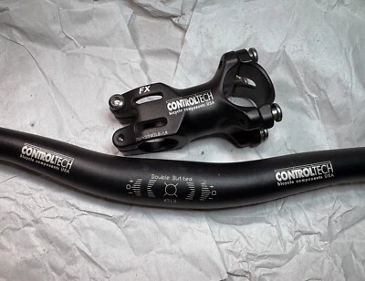 Vintage Control Tech FX Stem & Bar - Stem 70mm x 31.8mm x 5° Rise - Bar 660mm - Image 1 of 4