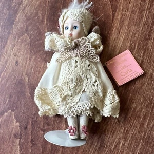 6 Zoll Porzellanpuppe Carla Florence Maranuk Showstoppers Sammlung Spitzenkleid - Bild 1 von 14