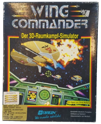 Wing Commander - Der 3D Raumkampf-Simulator -Amiga Deutsch - Floppy Disk Big Box - Bild 1 von 4