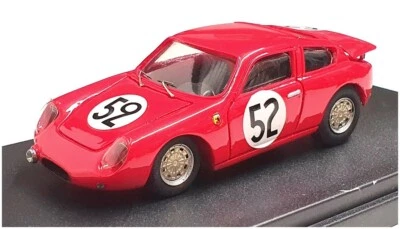 Racing Models 1/43 Scale RMP112 - Abarth 700 S Le Mans 1962 - Red - Photo 1/4