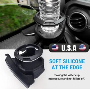 1Pcs Car Window Cup Holder Multi-Function Drinks Holders Bottle Bracket For Jeep - Picture 1 of 16