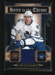 JOE COLBORNE 2011/12 11/12 PANINI CROWN ROYALE #19 DIE-CUT GAME JERSEY AF3886 - Picture 1 of 1