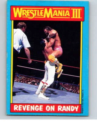 1987 O-Pee-Chee WWF #50 Ricky Steamboat/Randy Savage  V69571 - Image 1 of 2