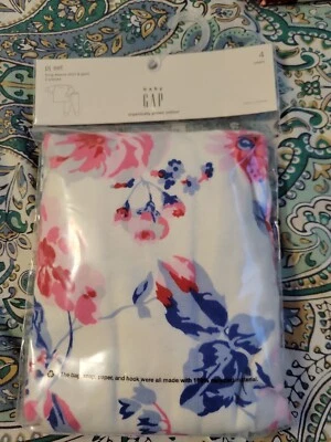 GAP GIRLS FLORAL 2 PC PJ SET LONG-SLEEVED SZ 4T MSRP $29.99 - Image 1 of 4