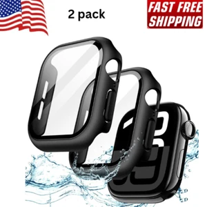 Etui JETech z osłoną ekranu do Apple Watch Series 10 46mm, 2-pak - Zdjęcie 1 z 6