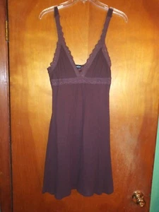 Whimsigoth Vintage Y2K Brown Halter Croteched Boho Ren-Fest Fairy Dress Rayon - Picture 1 of 5