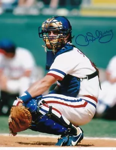 JIM SUNDBERG TEXAS RANGERS ACTION SIGNED 8x10 - Picture 1 of 1