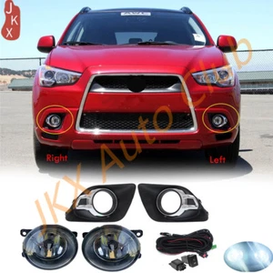 LED Fog Light+Cover+Harness Set For Mitsubishi Outlander Sport ASX RVR 2010-2012 - Bild 1 von 12